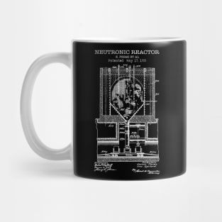 Nuclear Reactor Patent White Mug